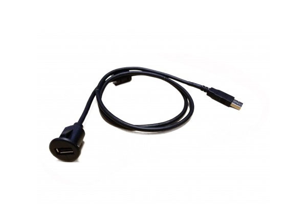  USBDMA3 / 3' USB Dash-Mount Cable. USB Type A Male to Female